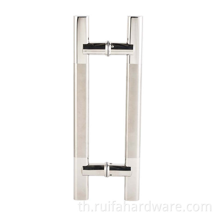 มือจับประตูดึงประตูสแตนเลสสตีล (6) Stainless Steel Glass Door Pull Handles (6)